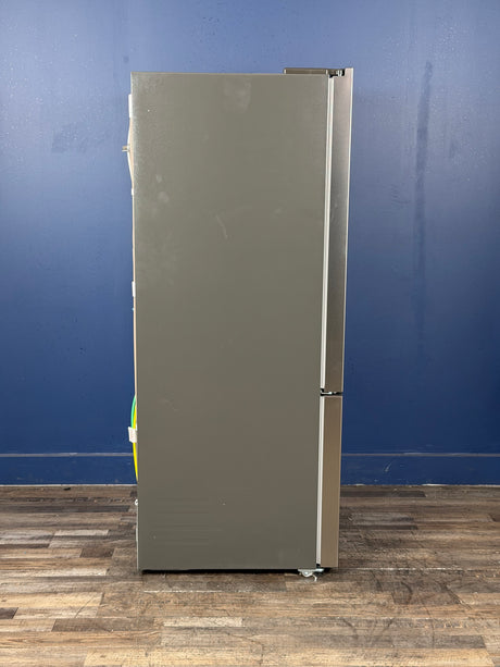 Frigidaire - 33 in. 20 cu. ft. Counter-Depth French Door Refrigerator in Stainless Steel Look with CrispSeal crispers