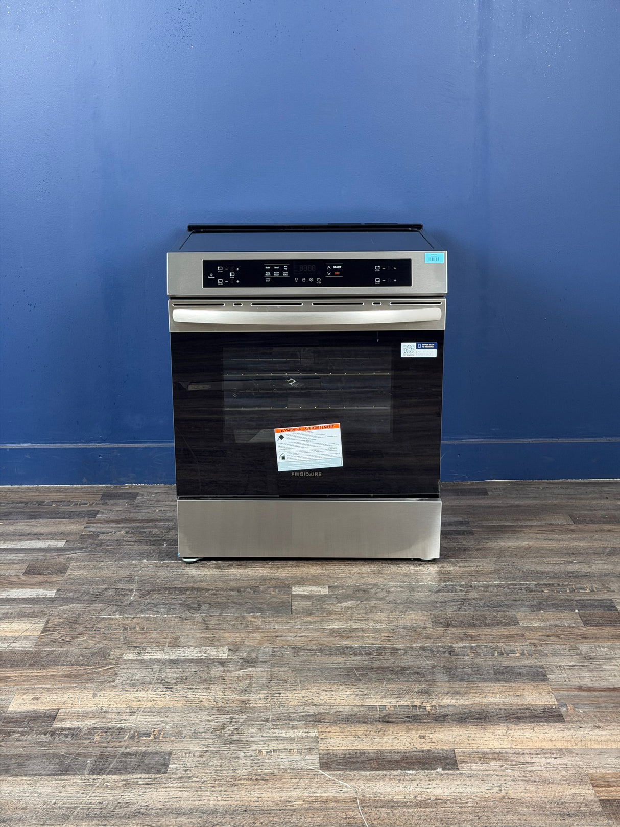 Frigidaire - 30 in. 4 Element Slide-In Induction Range in Stainless Steel with Air Fry