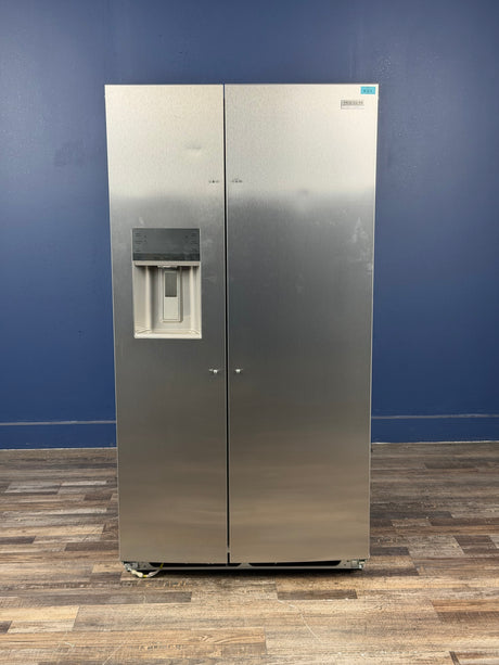 Frigidaire - Gallery 36 in. 26 cu. ft. Standard Depth Side by Side Refrigerator in Smudge-Proof Stainless Steel, ENERGY STAR