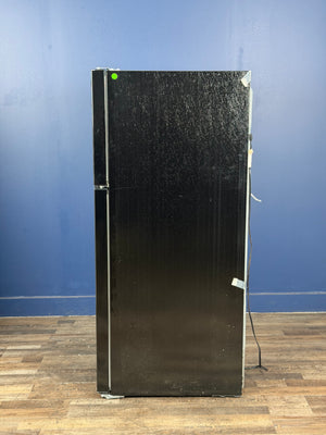 Frigidaire - 30 in. 20 cu. ft. Garage Ready Freestanding Top Freezer Refrigerator in Black, ENERGY STAR