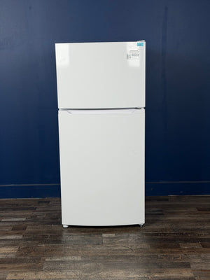 Frigidaire - 27.6 in. 14 cu. ft. Frost Free Top Freezer Refrigerator in White with EvenTemp Cooling System