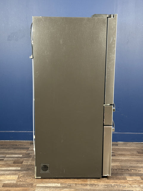 GE Profile - Profile 27.9 cu. ft. Smart 4-Door French Door Refrigerator with Door-in-Door in Fingerprint Resistant Stainless Steel