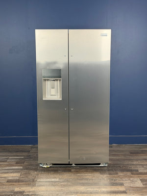 Frigidaire - Gallery 36 in. 26 cu. ft. Standard Depth Side by Side Refrigerator in Smudge-Proof Stainless Steel, ENERGY STAR