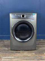Electrolux - 8 cu. ft. vented Front Load Stackable Electric Dryer in Titanium with LuxCare Dry and Perfect Steam