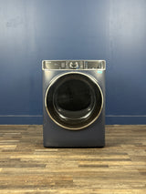 GE Profile - Profile 7.8 cu. ft. vented Gas Dryer in Sapphire Blue with Steam and Sanitize Cycle, ENERGY STAR