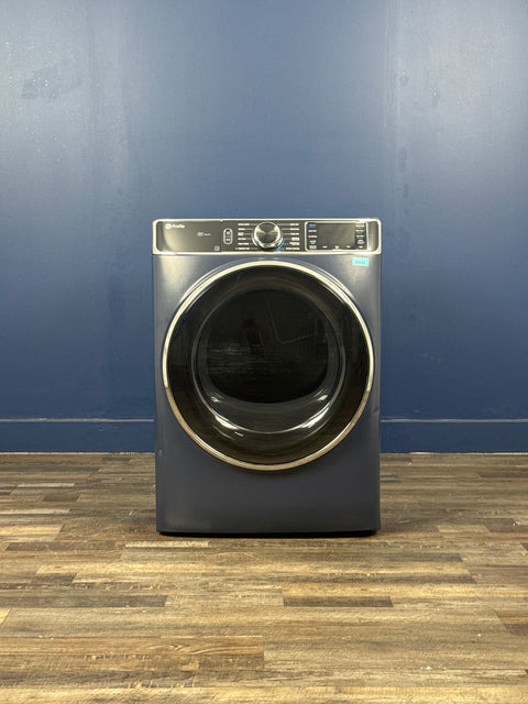 GE Profile - Profile 7.8 cu. ft. vented Gas Dryer in Sapphire Blue with Steam and Sanitize Cycle, ENERGY STAR