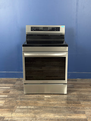 Frigidaire - Gallery 30 in. 4 Element Free-Standing Induction Range in Stainless Steel with Air Fry and Total Convection