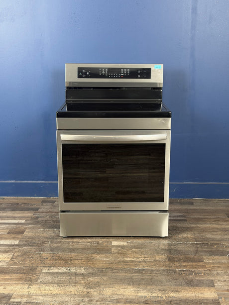 Frigidaire - Gallery 30 in. 4 Element Free-Standing Induction Range in Stainless Steel with Air Fry and Total Convection