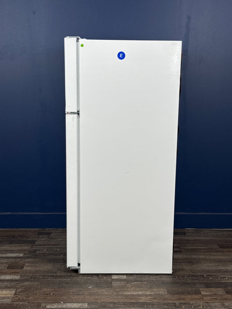 GE - 16.6 cu. ft. Top Freezer Refrigerator in White, ENERGY STAR