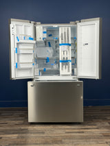 Frigidaire - 36 in. Gallery 28 cu. ft. Standard Depth French Door Refrigerator in Smudge-Proof Stainless Steel