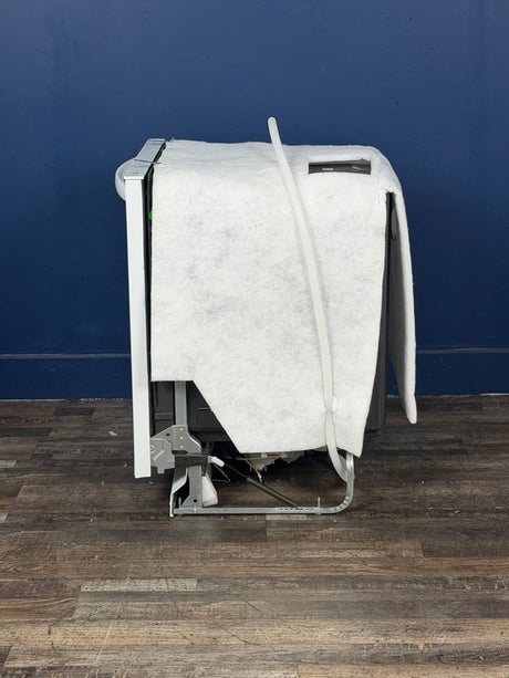 Frigidaire - 24 in Top Control Built In Tall Tub Dishwasher with Plastic Tub in White with 4-cycles