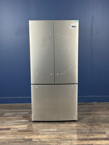 Frigidaire - 31.5 in. 18 cu. ft. Counter Depth French Door Refrigerator in Fingerprint-Resistant Stainless Look