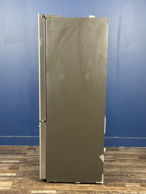 GE Profile - Profile 22.1 cu. ft. French Door Refrigerator with Hands-Free Autofill in Stainless Steel, Counter Depth