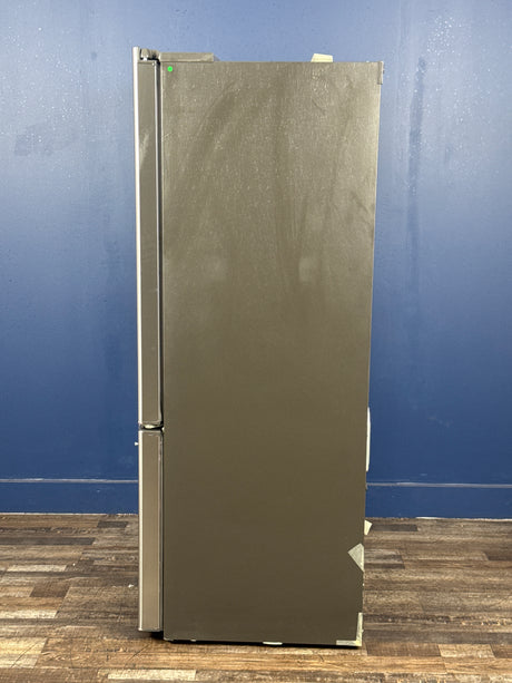 GE Profile - Profile 22.1 cu. ft. French Door Refrigerator with Hands-Free Autofill in Stainless Steel, Counter Depth