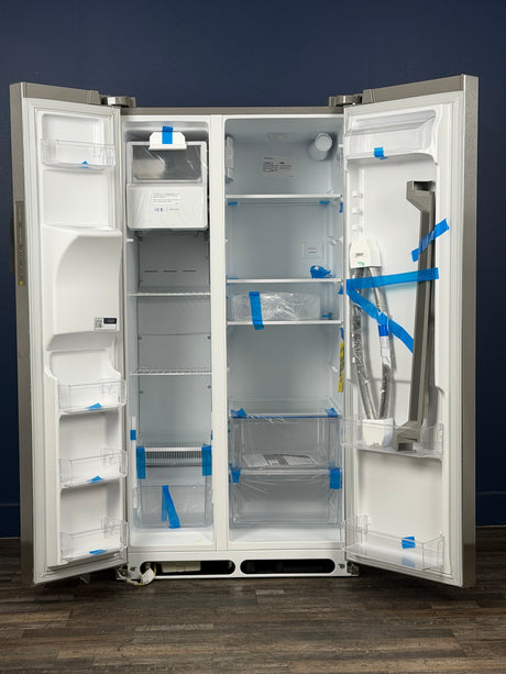 Frigidaire - 36 in. 26 cu. ft. Standard Depth Side by Side Refrigerator in Stainless Steel