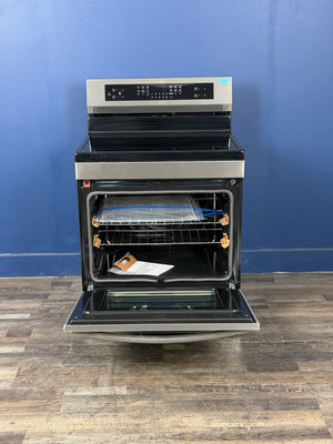 Frigidaire - Gallery 30 in. 4 Element Free-Standing Induction Range in Stainless Steel with Air Fry and Total Convection