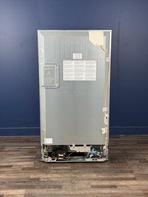 Frigidaire - 35 in. 20 cu. ft. Counter-Depth French Door Refrigerator in Stainless Steel Look with CrispSeal Crispers