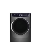 Electrolux - 8 cu. ft. Titanium Front Load Perfect Steam Gas Dryer with Predictive Dry and Instant Refresh
