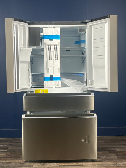 Frigidaire - Gallery 36 in. 26.3 cu. ft. 4-Door French Door Standard Depth Refrigerator in Smudge-Proof Stainless Steel