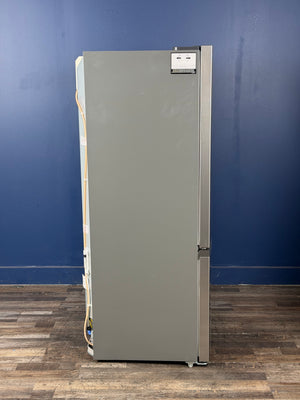 Frigidaire - 35 in. 20 cu. ft. Counter-Depth French Door Refrigerator in Stainless Steel Look with CrispSeal Crispers