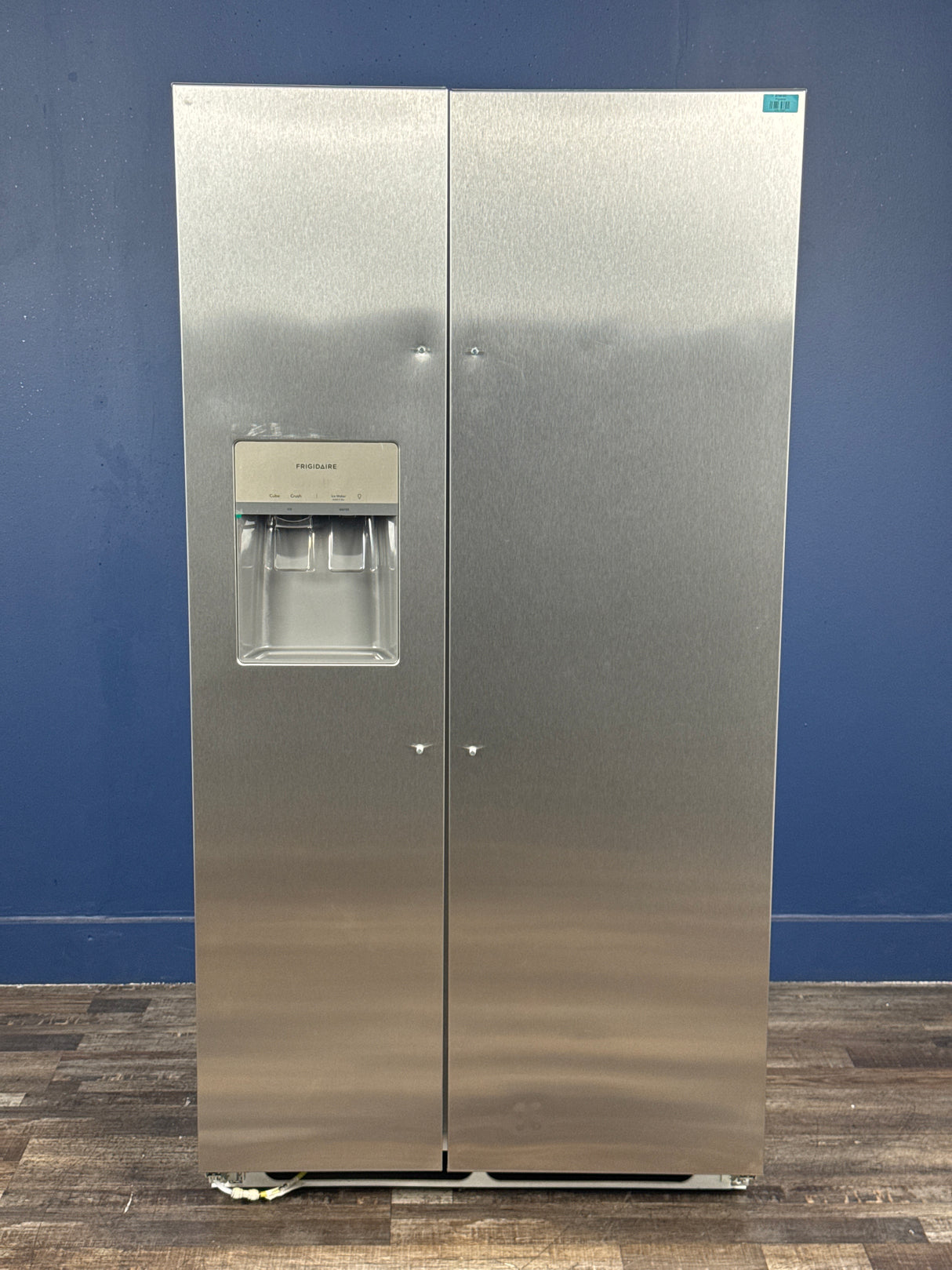 Frigidaire - 36.1 in. 22.3 cu. ft. Counter Depth Side-by-Side Refrigerator in Stainless Steel