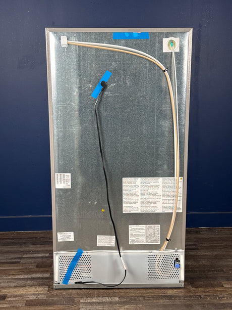 Frigidaire - 36.1 in. 22.3 cu. ft. Counter Depth Side-by-Side Refrigerator in Stainless Steel