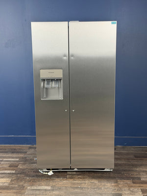 Frigidaire - 36 in. 26 cu. ft. Standard Depth Side by Side Refrigerator in Stainless Steel