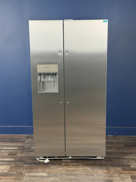 Frigidaire - 36 in. 26 cu. ft. Standard Depth Side by Side Refrigerator in Stainless Steel