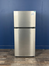 Frigidaire - 27.6 in. 14 cu. ft. Top Freezer Refrigerator in Fingerprint-Resistant Stainless Look, ENERGY STAR