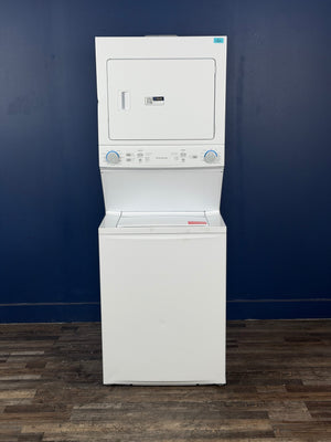 Frigidaire - 3.9 cu. ft. Washer and 5.6 cu. ft. Gas Dryer Combo in White with Quick Wash & Dry Cycle, MaxFill and Long Vent