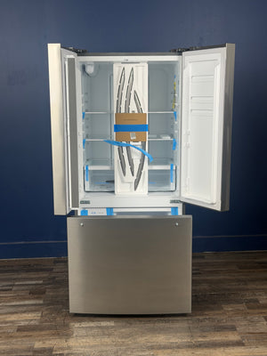 Frigidaire - 31.5 in. 18 cu. ft. Counter Depth French Door Refrigerator in Fingerprint-Resistant Stainless Look