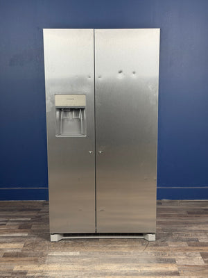 Frigidaire - 36 in. 26 cu. ft. Standard Depth Side by Side Refrigerator in Stainless Steel