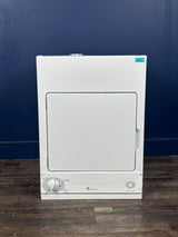 GE - 3.6 cu. ft. 120- Portable Front Load Stackable Electric Dryer in White