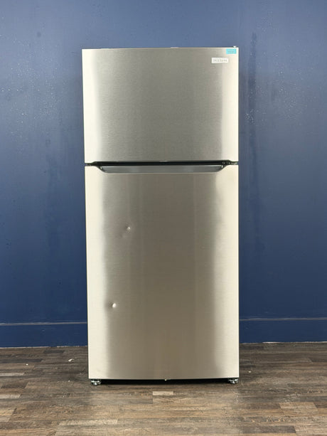 Frigidaire - 30 in. 20 cu. ft. Garage Ready Top Freezer Refrigerator in Stainless Steel
