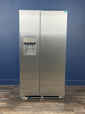 Frigidaire - 36 in. 26 cu. ft. Standard Depth Side by Side Refrigerator in Stainless Steel