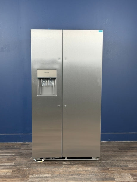 Frigidaire - 36 in. 26 cu. ft. Standard Depth Side by Side Refrigerator in Stainless Steel