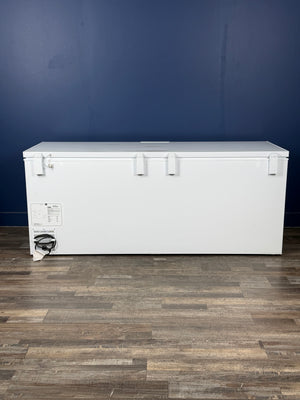 Frigidaire - 25 cu. ft. Convertible Garage Ready Manual Defrost Chest Freezer in White with Freeze Boost