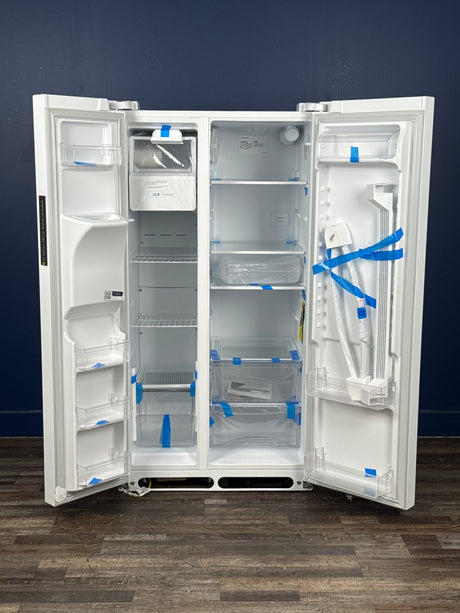 Frigidaire - 36 in. 26 cu. ft. Standard Depth Side by Side Refrigerator in White