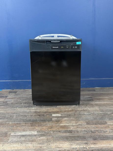 Frigidaire - 24 in. Black Front Control Smart Built-In Tall Tub Dishwasher