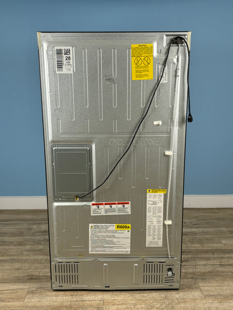 GE Profile - Profile 27.9 cu. ft. Smart 4-Door French Door Refrigerator with Door-in-Door in Fingerprint Resistant Stainless Steel