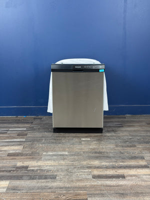 Frigidaire - 24 in. Front Control Built-In Tall Tub 55 Dba Dishwasher in Stainless Steel with 3-Cycles