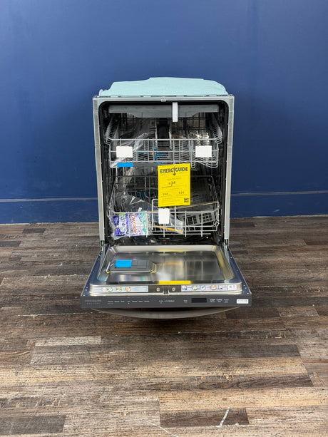Frigidaire - Gallery 24 in Top Control Built-In Tall Tub 47 dBA Dishwasher in Stainless Steel with 7 Cycles and CleanBoost
