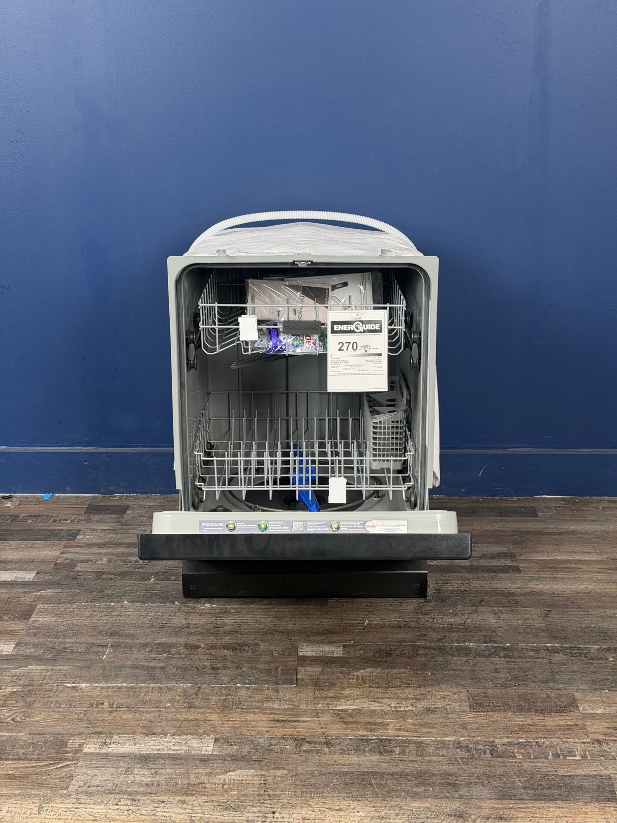 Frigidaire - 24 in. Front Control Smart Built-In Tall Tub 62 dBA Dishwasher in Stainless Steel