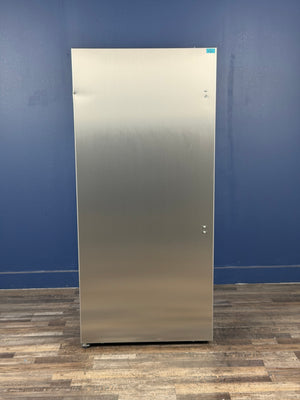Frigidaire - Professional 19 cu. ft. Single Door Frost Free Upright Freezer in Smudge-Proof Stainless Steel, ENERGY STAR