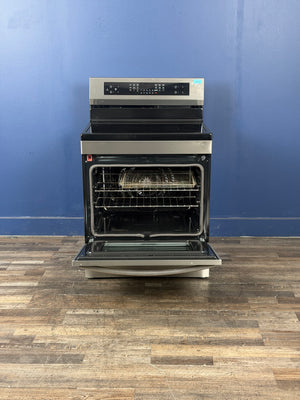 Frigidaire - Gallery 30 in. 4 Element Free-Standing Induction Range in Stainless Steel with Air Fry and Total Convection