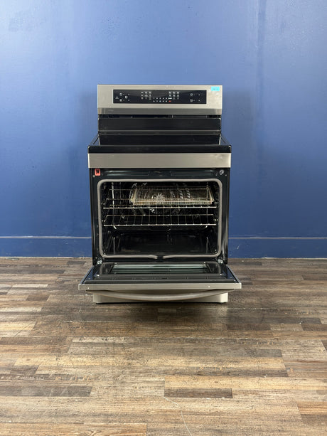 Frigidaire - Gallery 30 in. 4 Element Free-Standing Induction Range in Stainless Steel with Air Fry and Total Convection
