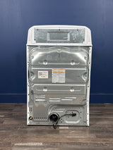 GE - 7.2 cu. ft. vented Gas Dryer in White with Auto Dry and Extended Tumble