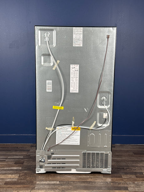 GE - 27 cu. ft. French Door Refrigerator in Black with Internal Dispenser, ENERGY STAR
