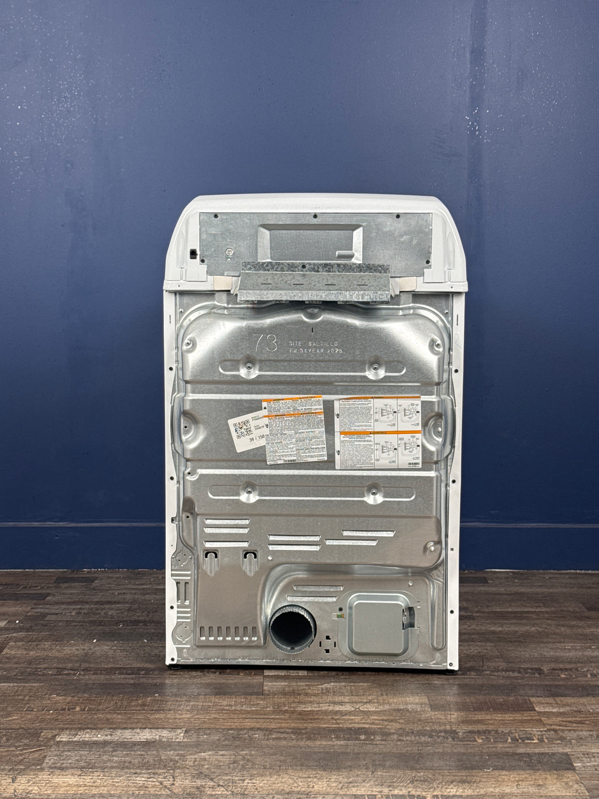 GE Profile - Profile 7.4 cu. ft. Smart Electric Dryer in White with Sanitize Cycle and Sensor Dry, ENERGY STAR