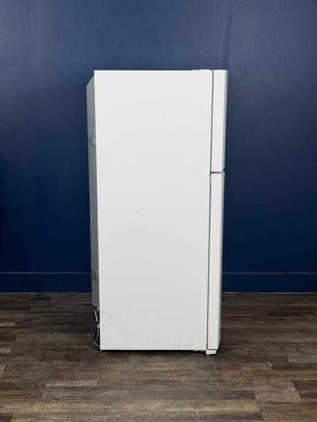 Frigidaire - 27.6 in. 14 cu. ft. Frost Free Top Freezer Refrigerator in White with EvenTemp Cooling System